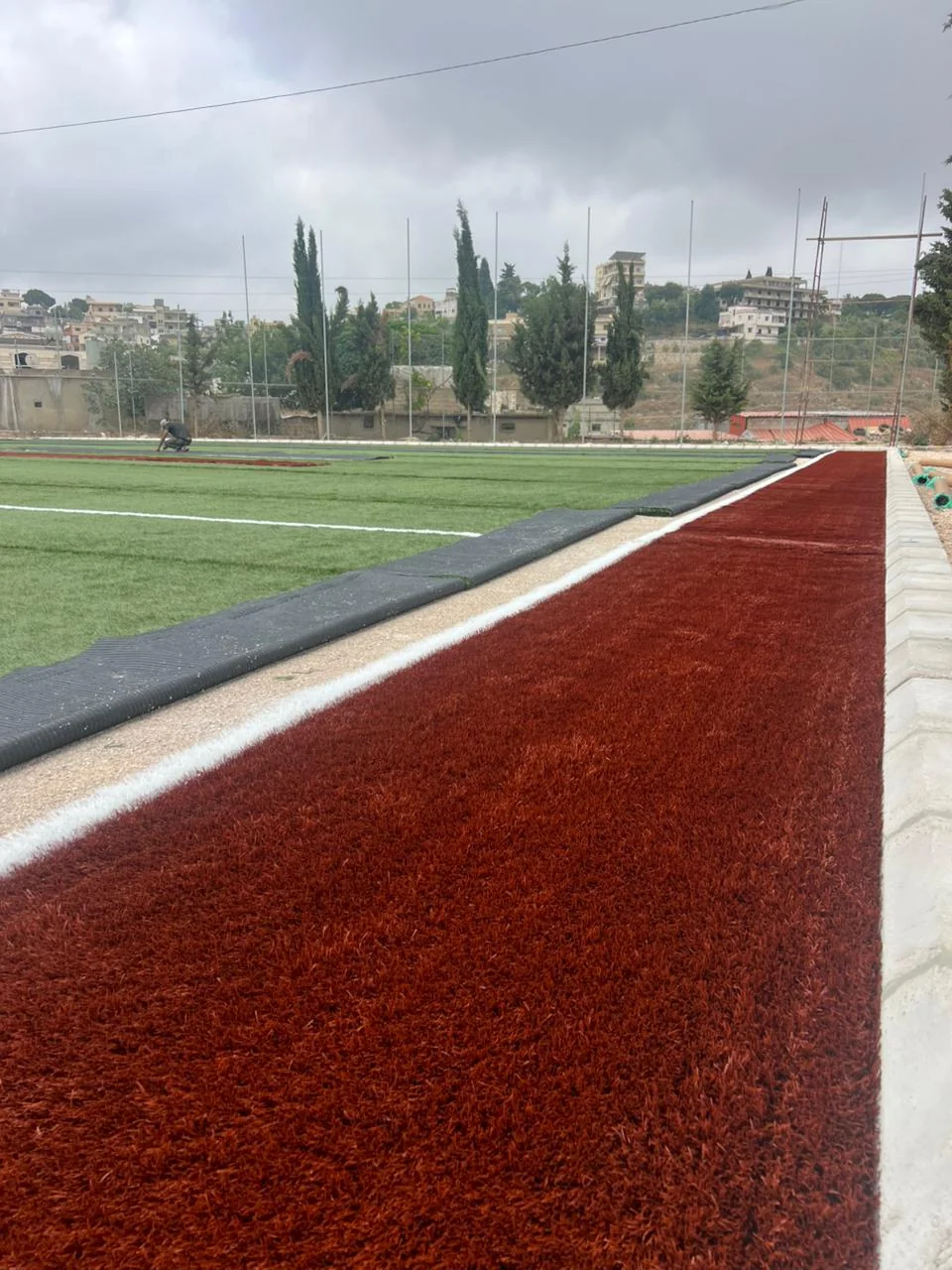 Football fields